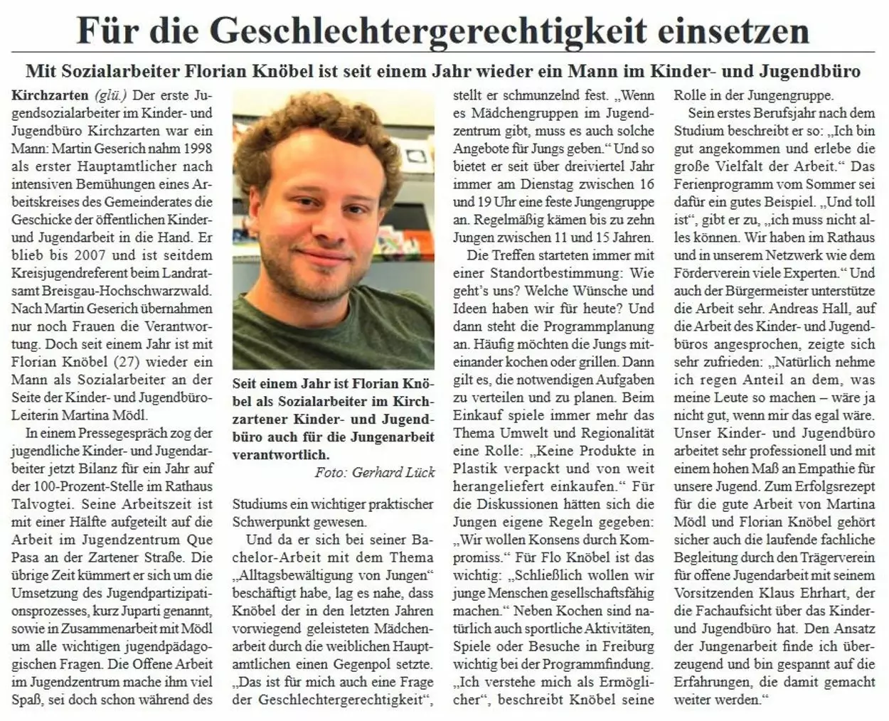 Artikel Florian Knöbel