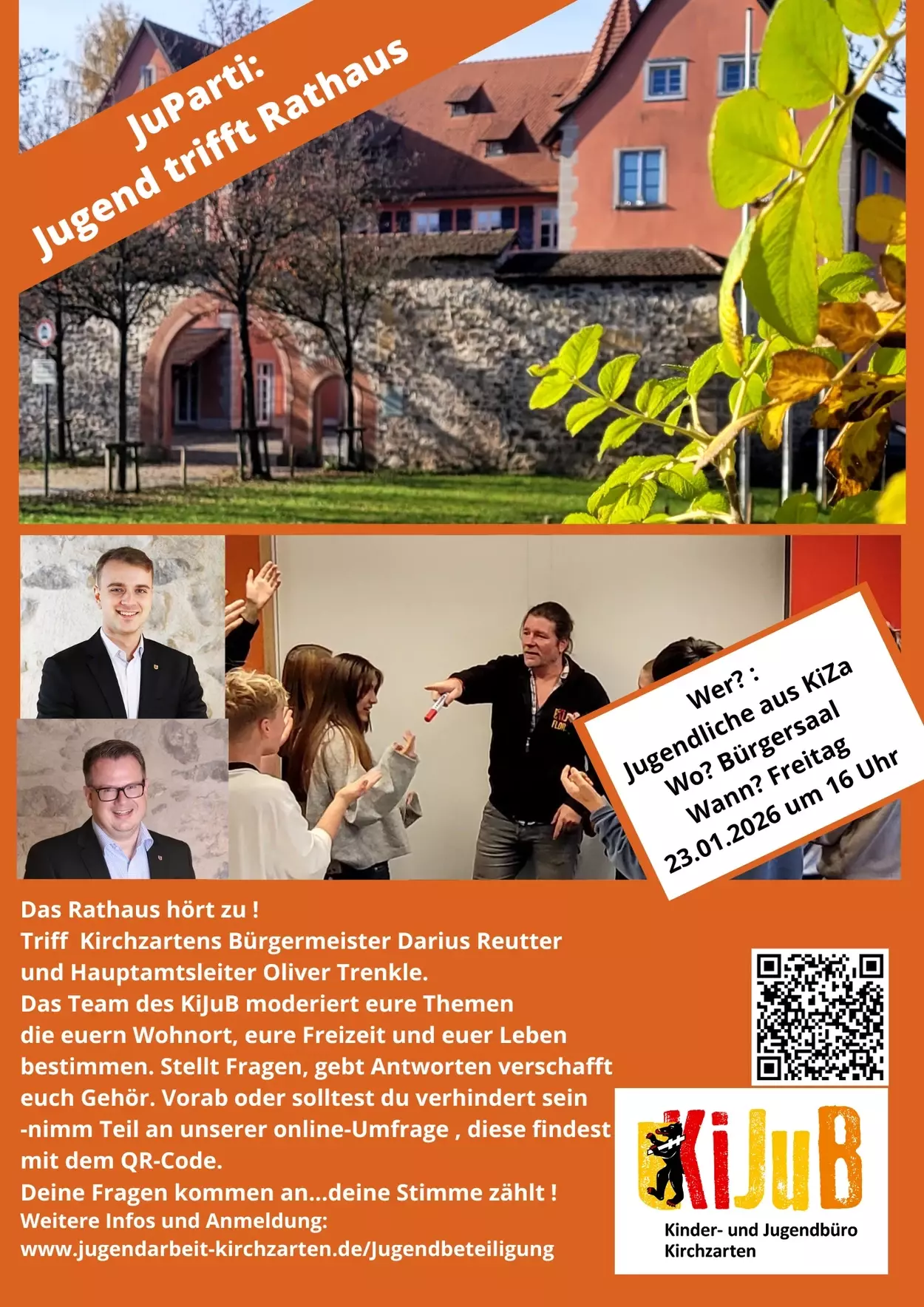 Jugend trifft Rathaus